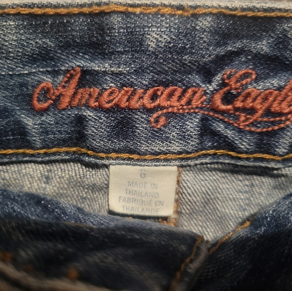 American Eagle Classic denim/jean Skirt, size 6 - Picture 4 of 6